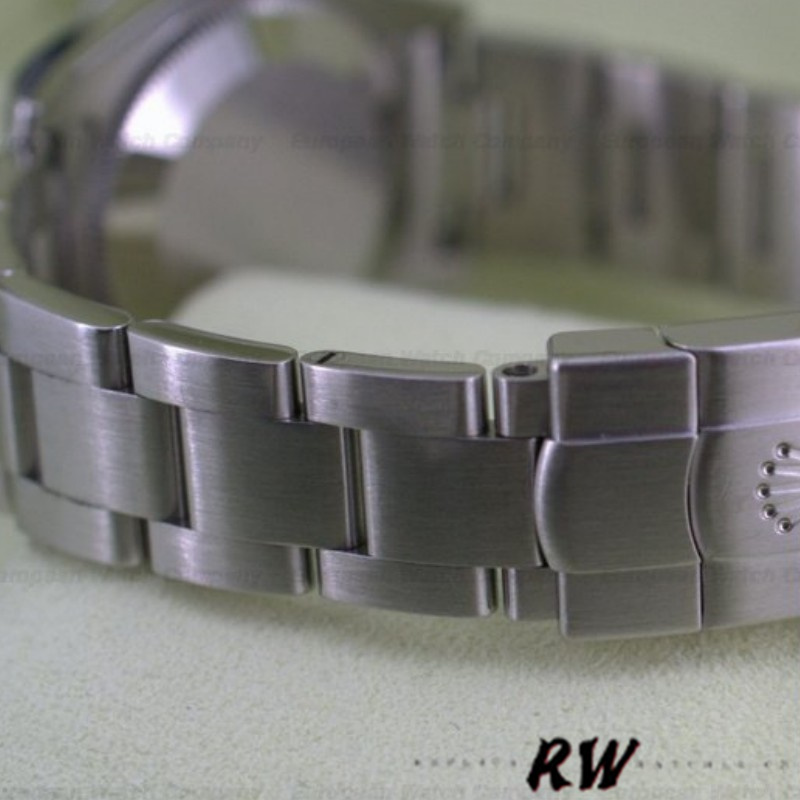 Rolex Oyster Perpetual 177200 Black Dial Blue Baton 31mm Lady Replica Watch