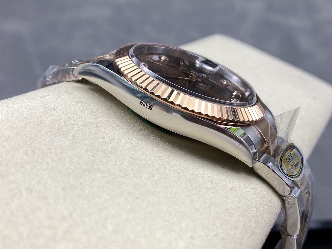 Rolex Datejust 126331 0003 Chocolate Diamond Oyster 41mm Steel