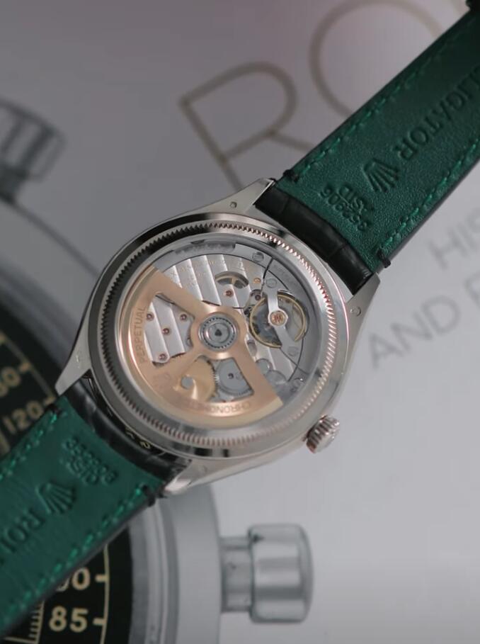 Rolex 1908 Black Dial 52509 0002 39 mm Replica Watch