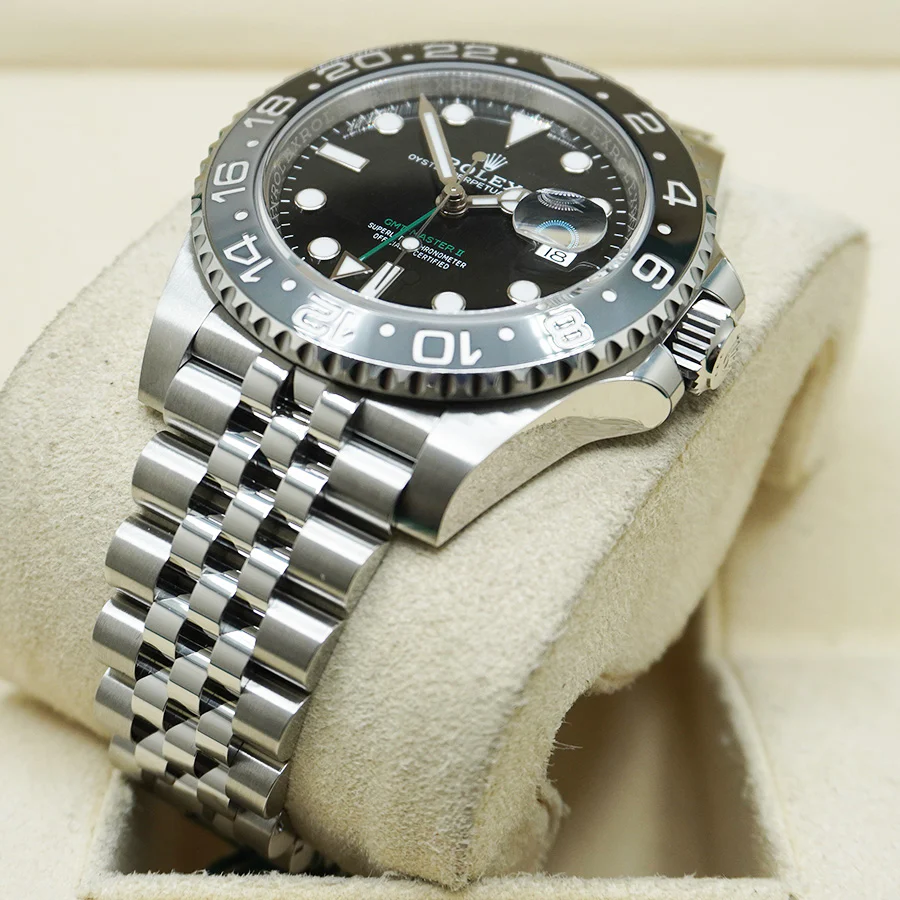 Rolex Gmt Master II Automatic Black Dial M126710GRNR 0003 40mm