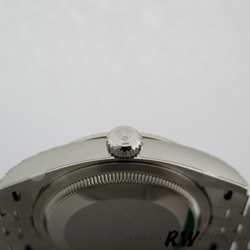 Rolex Datejust 126234 Fluted Bezel Pink Jubilee Diamond Dial 36MM Unisex Replica Watch