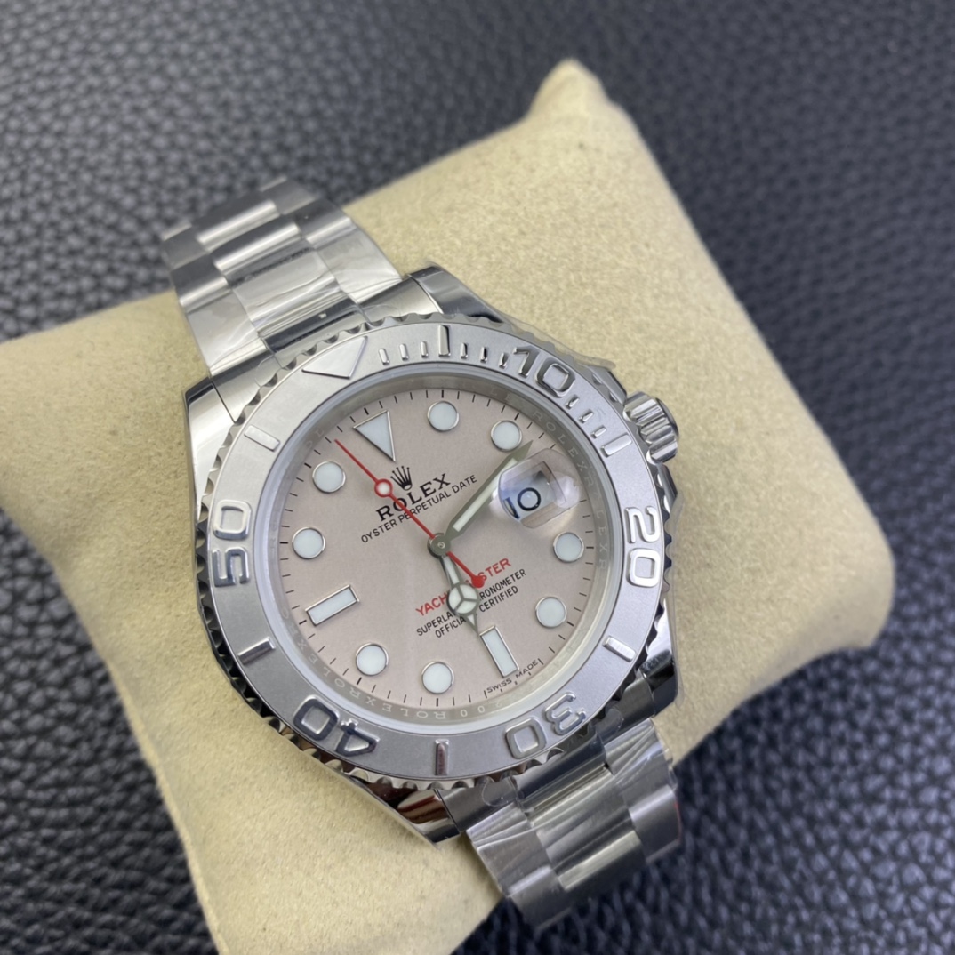 Rolex Yacht-Master 116622 Stainless Steel platinum Dial 40mm Mens Replica Watch