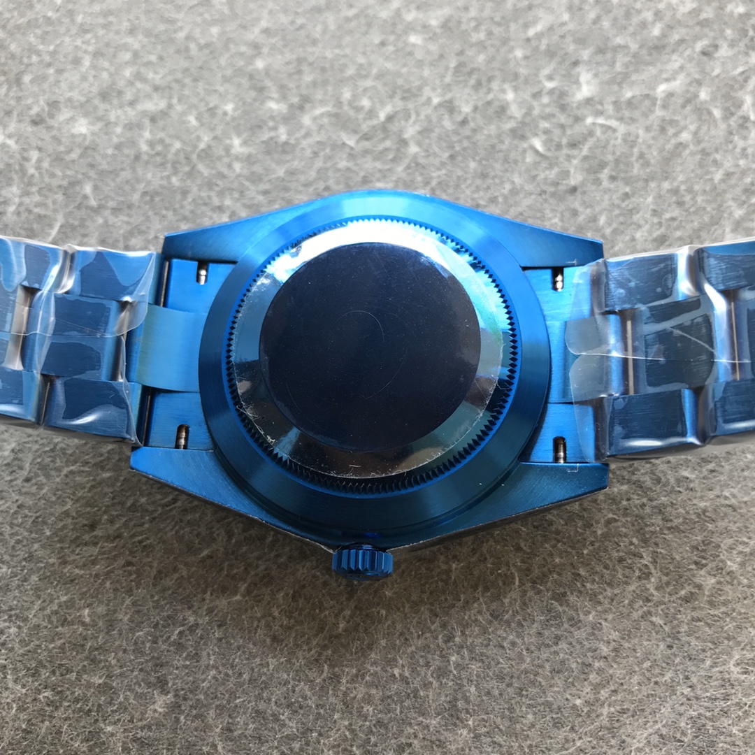 Rolex DiW Sky Dweller 326934 BLUE DLC 40MM Men's Watch