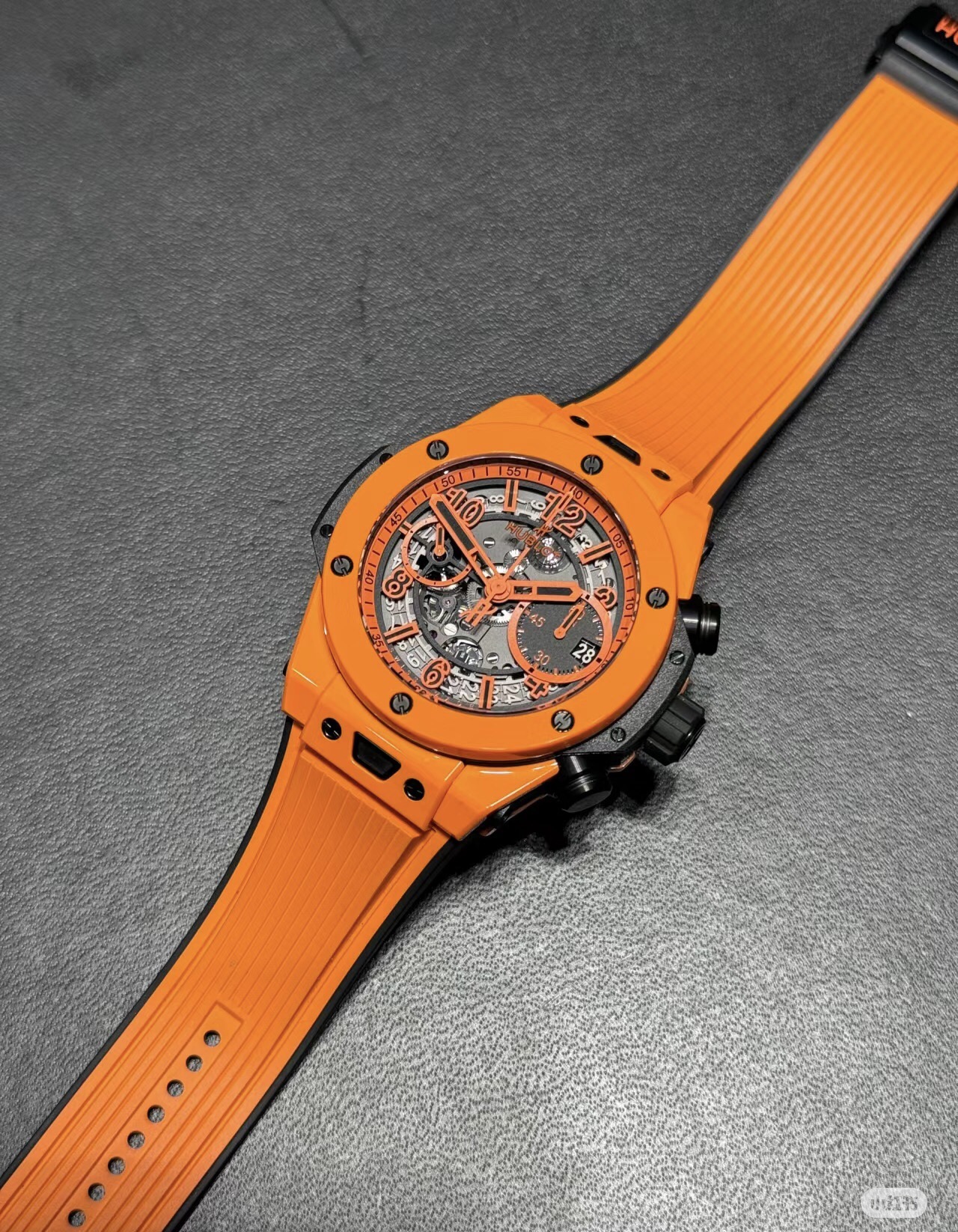 Hublot Big Bang Unico Orange Ceramic 42mm 441.CU.5910.RX