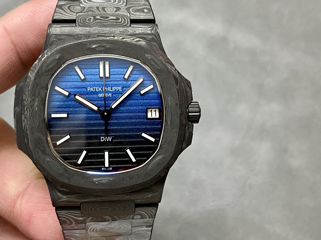Patek Philippe Nautilus Carbon Fiber Case Blue Dial 5711 40MM Watch