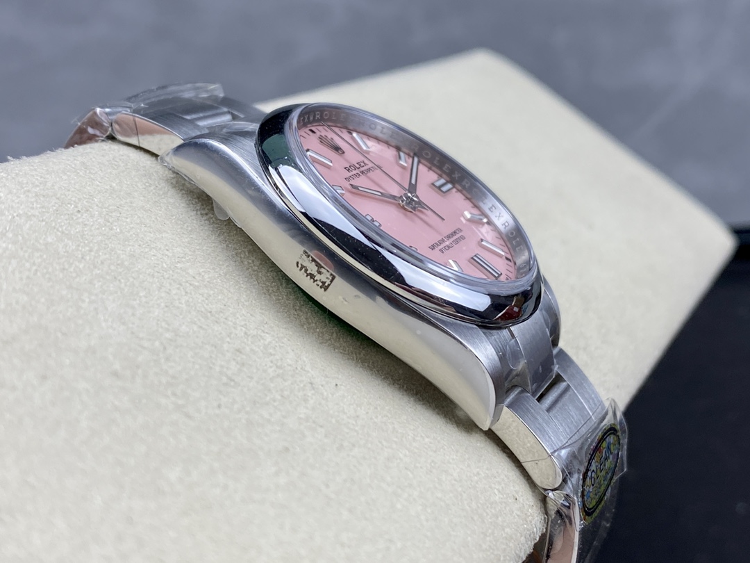 Rolex Oyster Perpetual 36 Oystersteel Pink Dial 126000 0008 Women's Watch