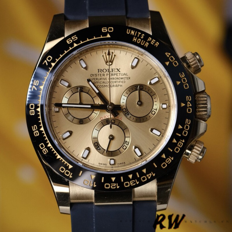Rolex Cosmograph Daytona 116518 Champagne Dial Automatic 40mm Mens Replica Watch