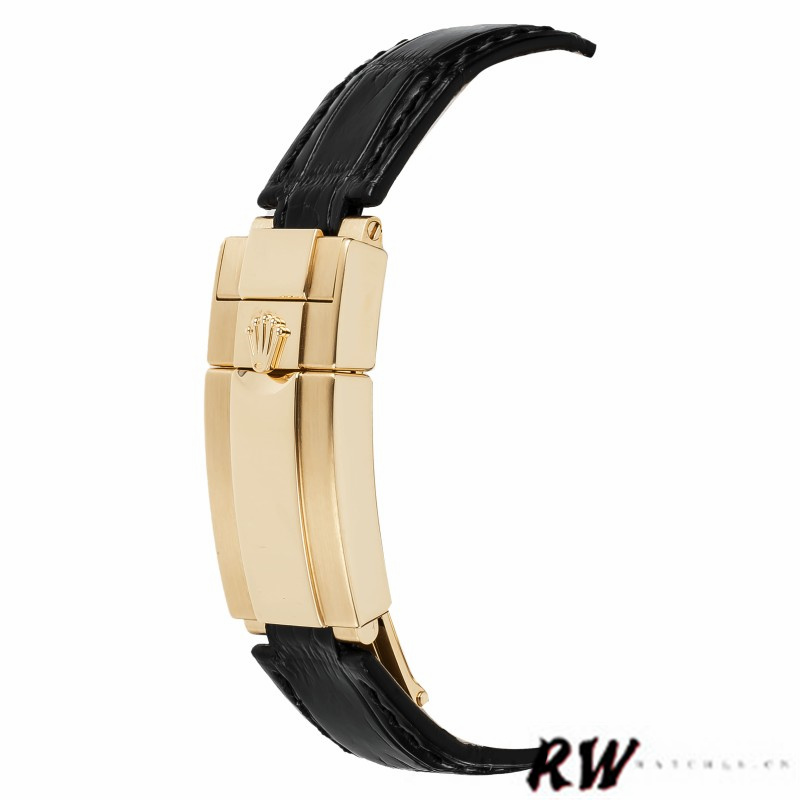 Rolex Cosmograph Daytona 116518 Black And Champagne Dial 40mm Mens Replica Watch