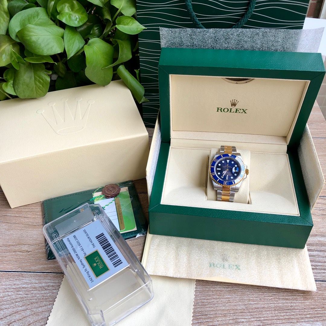 Rolex Submariner 126613LB Blue Dial Blue Bezel 41mm Mens Replica Watch