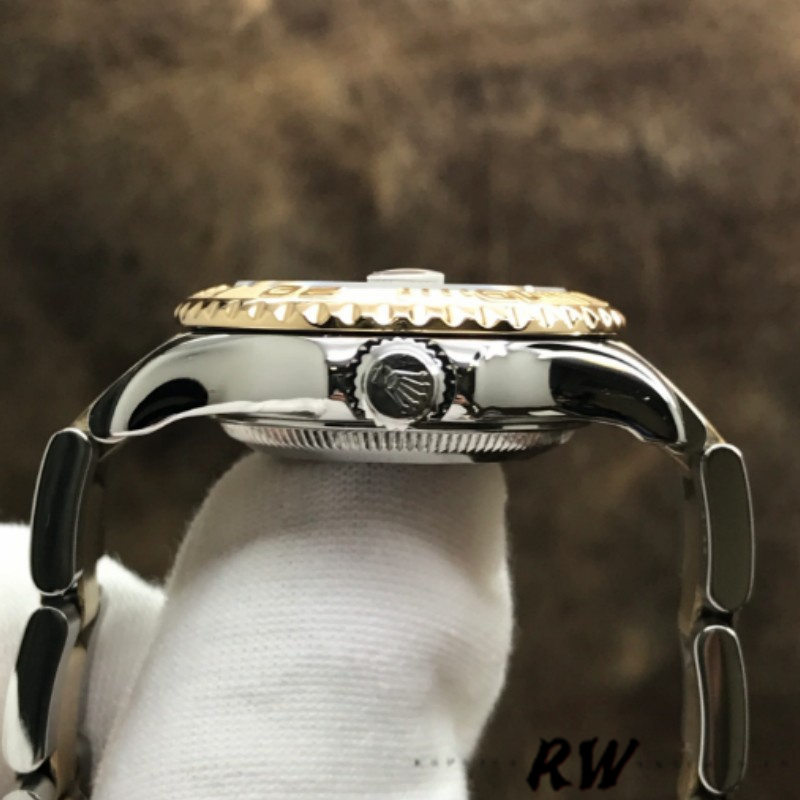 Rolex Yacht-Master 169623 Steel Yellow Gold White Dial 29MM Lady Replica Watch