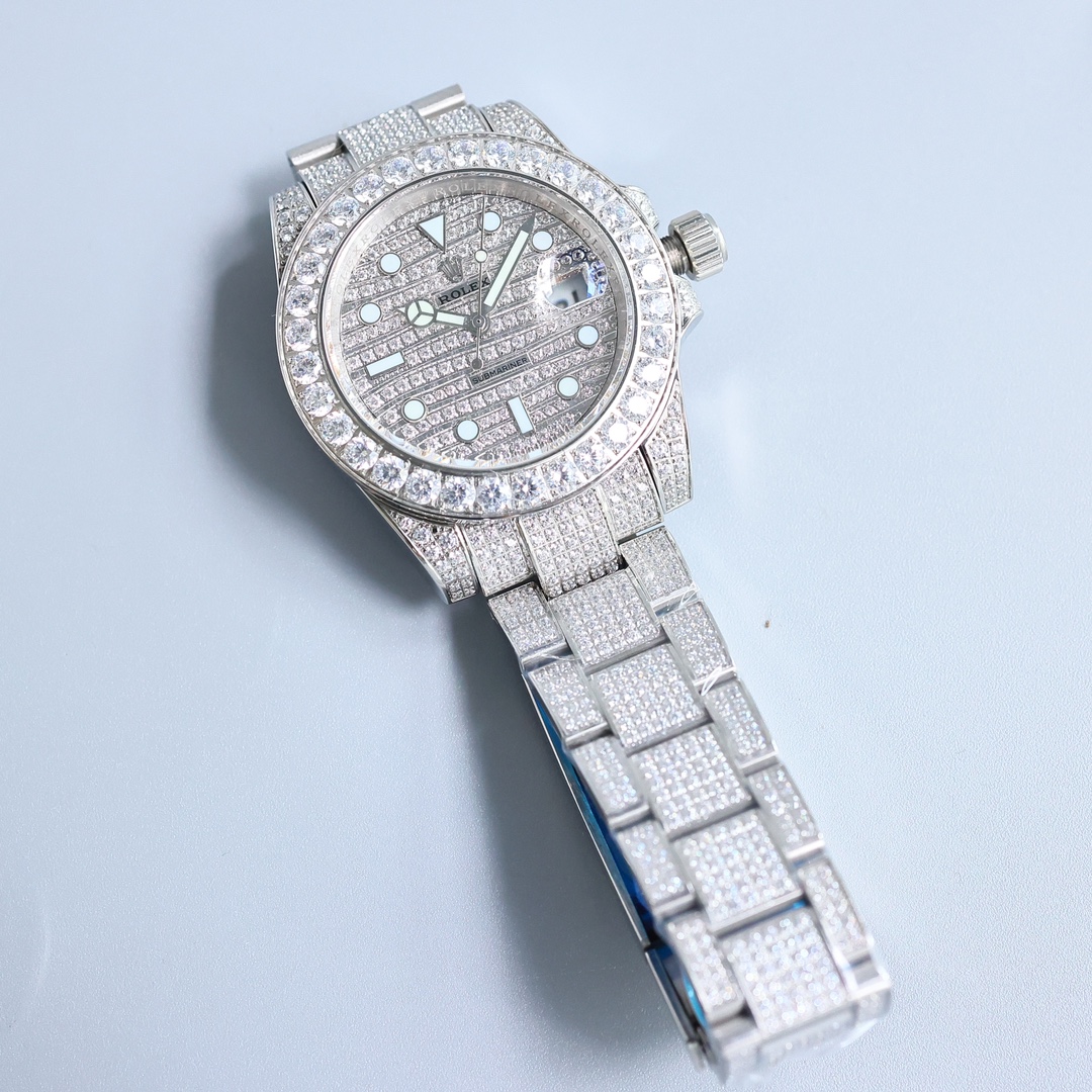 Rolex Submariner 116610LN Diamond Clad