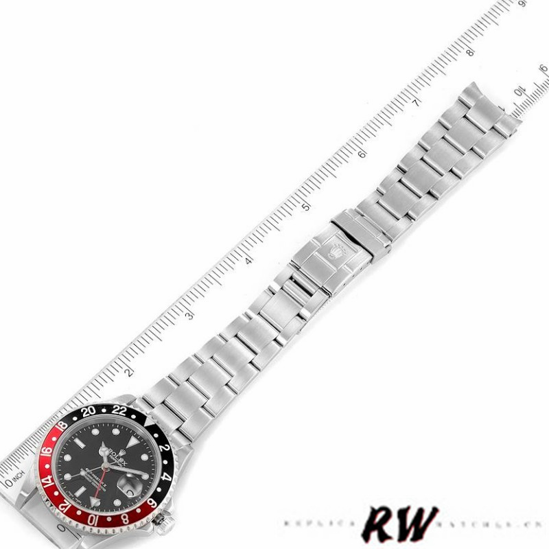 Rolex GMT-Master II 16710 Black Dial Black Red Coke Bezel 40MM Mens Replica Watch
