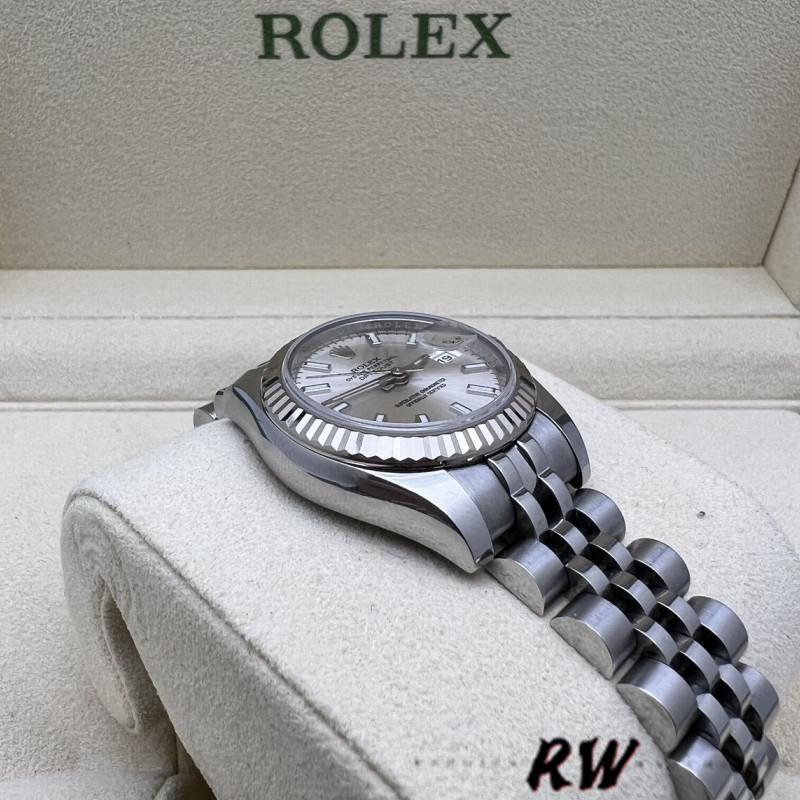 Rolex Datejust 179174 Silver Index Dial Fluted Bezel 26MM Lady Replica Watch