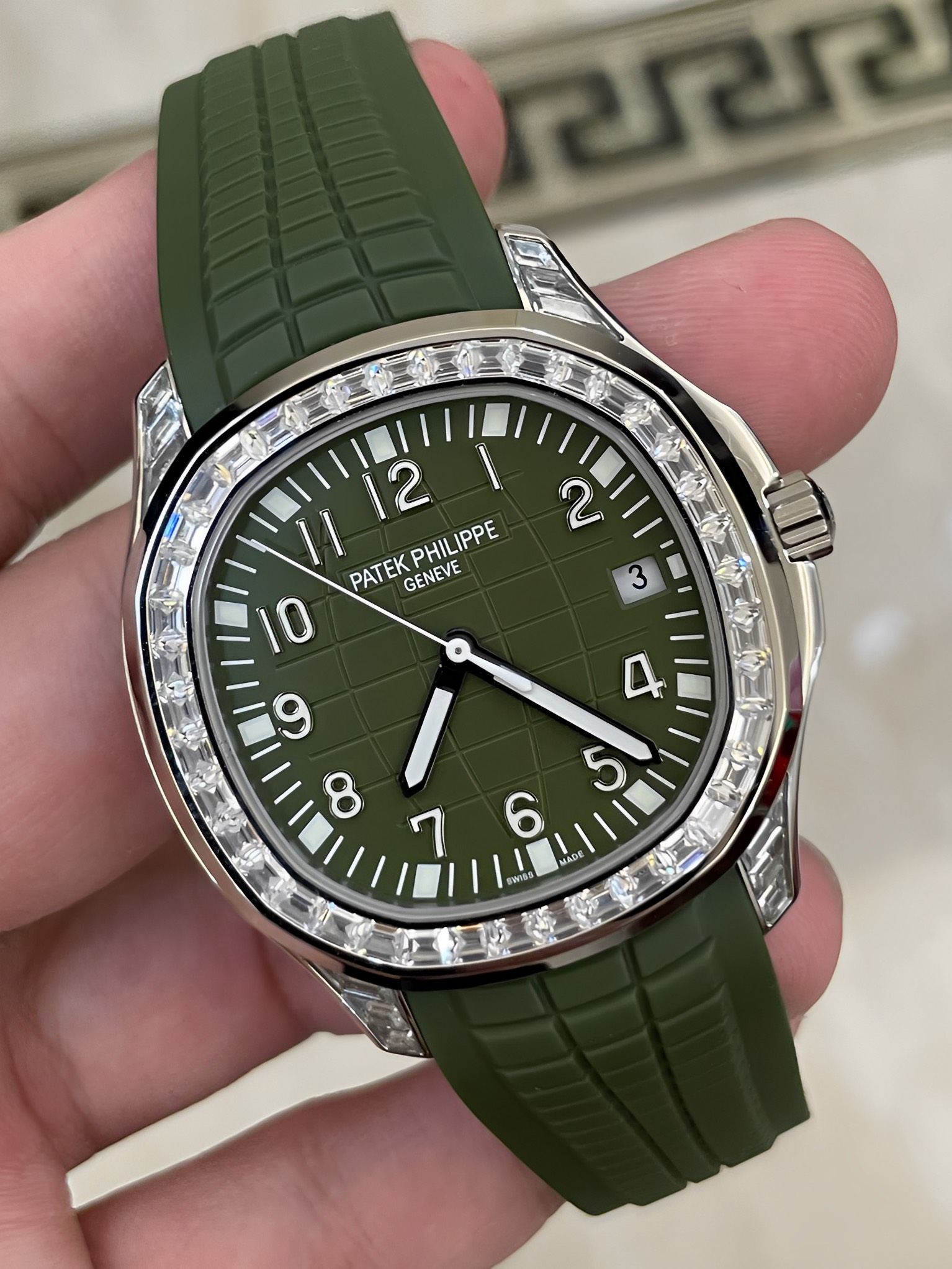 Patek Philippe Aquanaut 5167 300G 010 Black & Green & Brown 40mm