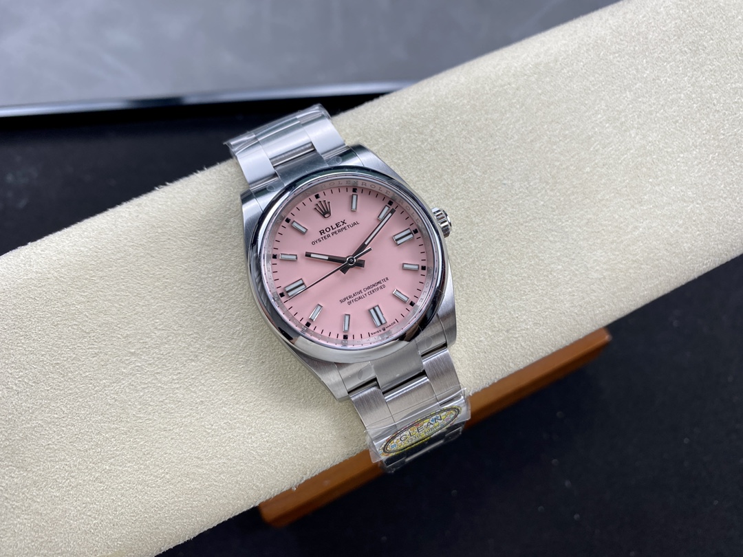 Rolex Oyster Perpetual 36 Oystersteel Pink Dial 126000 0008 Women's Watch