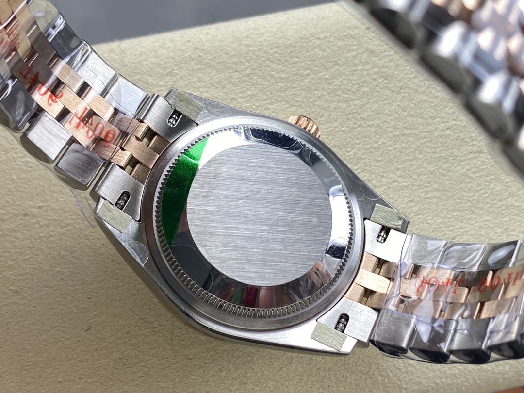 Replica Rolex Datejust 31 Dark Rhodium Dial 278381RBR 0018 Lady Watch