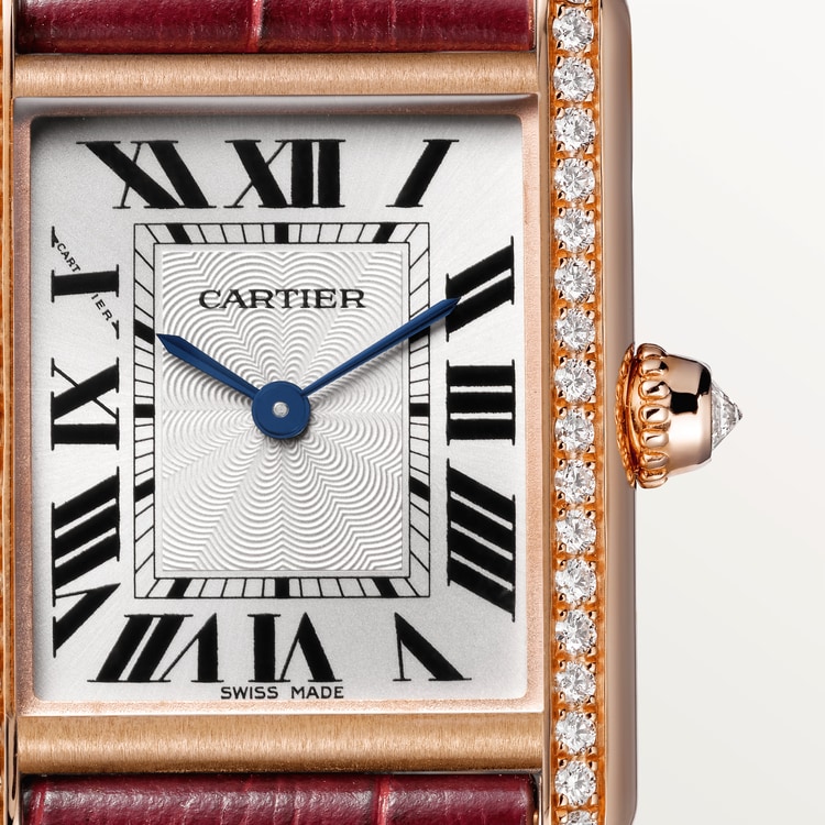 CARTIER TANK LOUIS Rose Gold Diamond 22mm