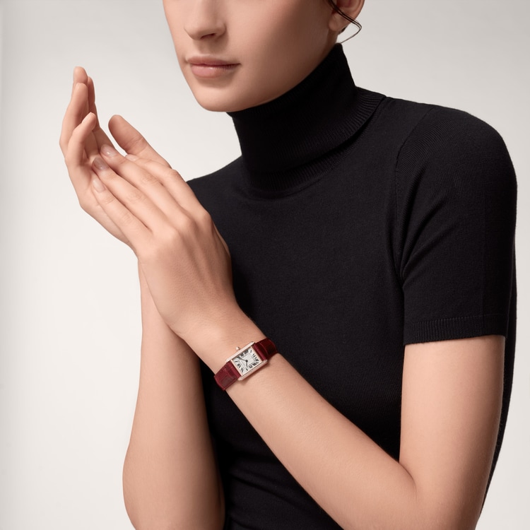 CARTIER TANK LOUIS Rose Gold Diamond 22mm