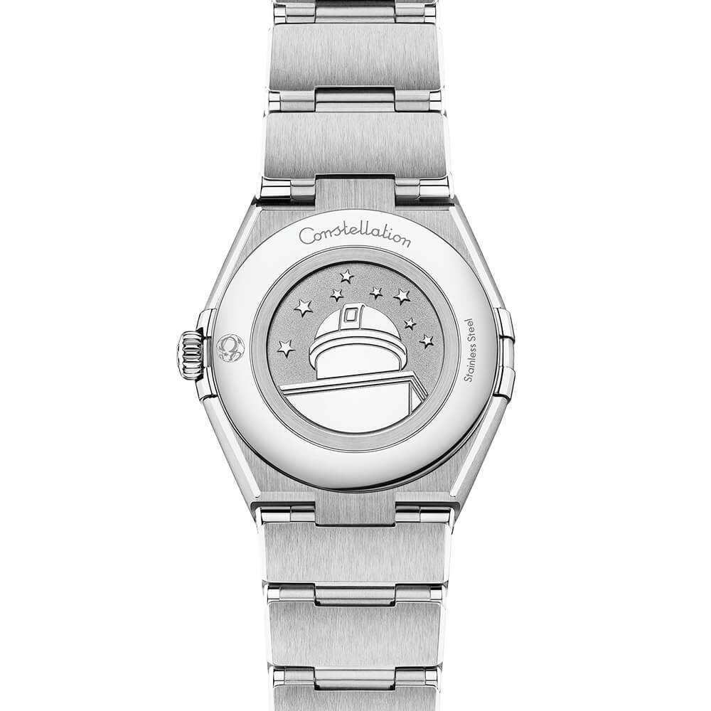 OMEGA Constellation 28mm Sunray Grey Diamond Dial Ladies Watch