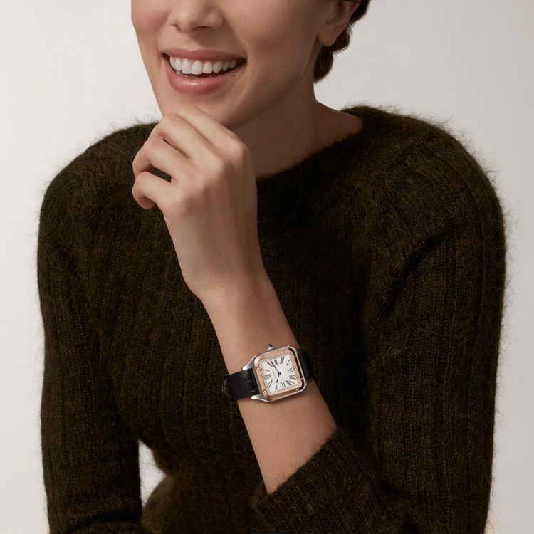 CARTIER SANTOS-DUMONT RoseGoldMix 43.5mm