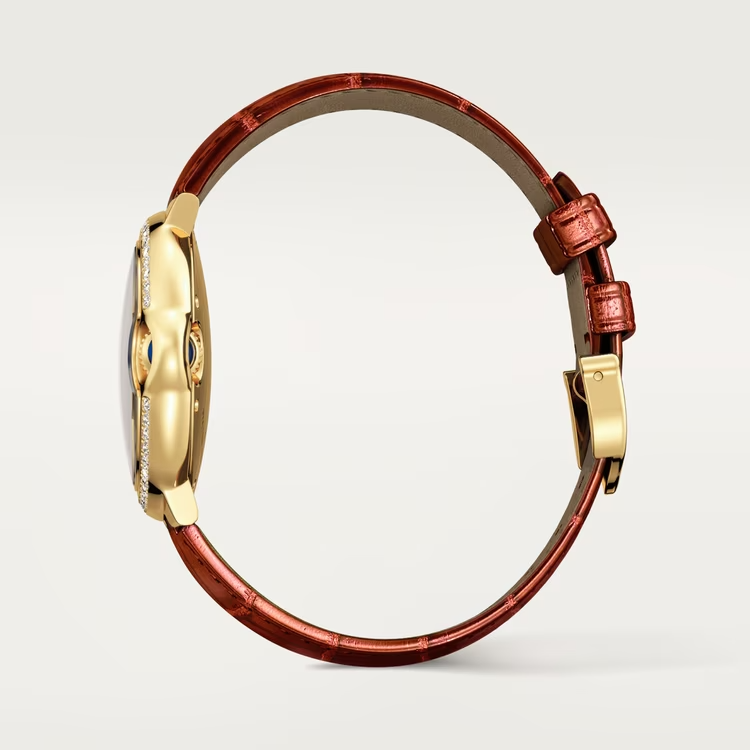 CARTIER BALLON BLEU Diamond Yellow Gold 33mm