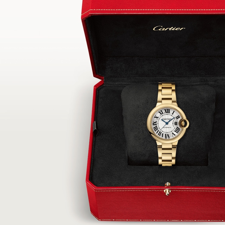 CARTIER BALLON BLEU Yellow Gold 33mm