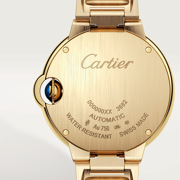 CARTIER BALLON BLEU Yellow Gold 33mm