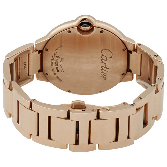 CARTIER BALLON BLEU Rose Gold Diamond 42mm