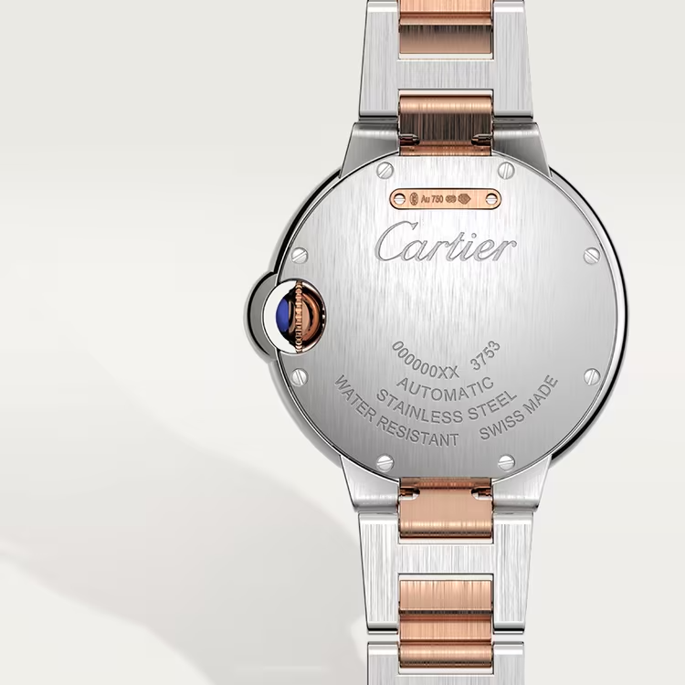 CARTIER BALLON BLEU Rose Gold Mix 33mm