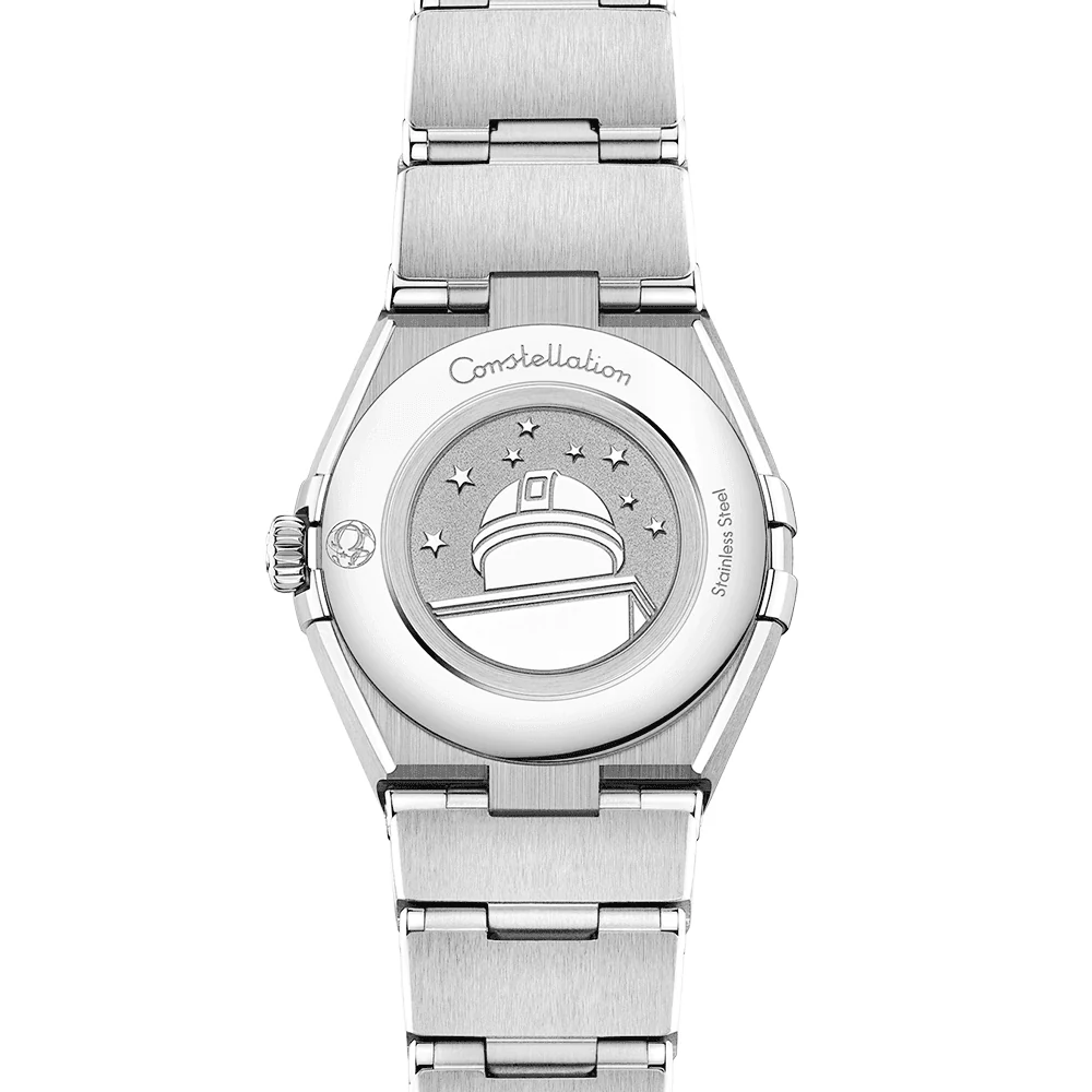 OMEGA Constellation 25mm White Mother of Pearl Diamond Dial Watch