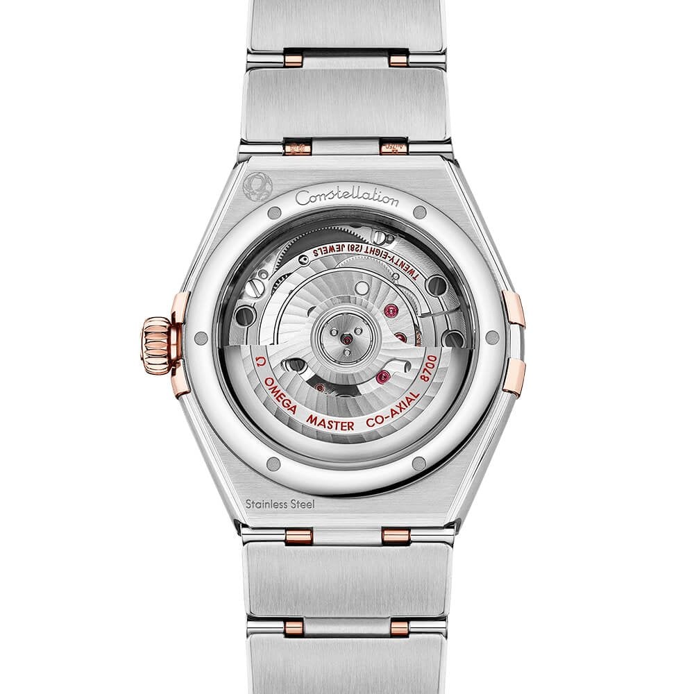 OMEGA Constellation 29mm Two-Tone Diamond Dial and Bezel Ladies Automatic Watch