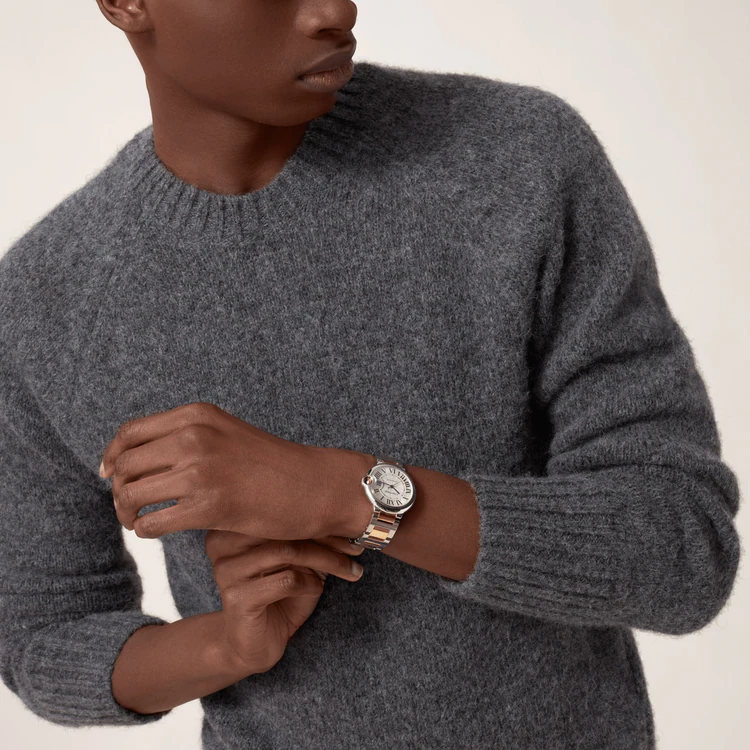 CARTIER BALLON BLEU Gold mix 36mm