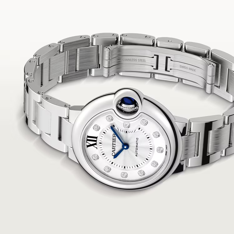 CARTIER BALLON BLEU Diamond Dial 33mm