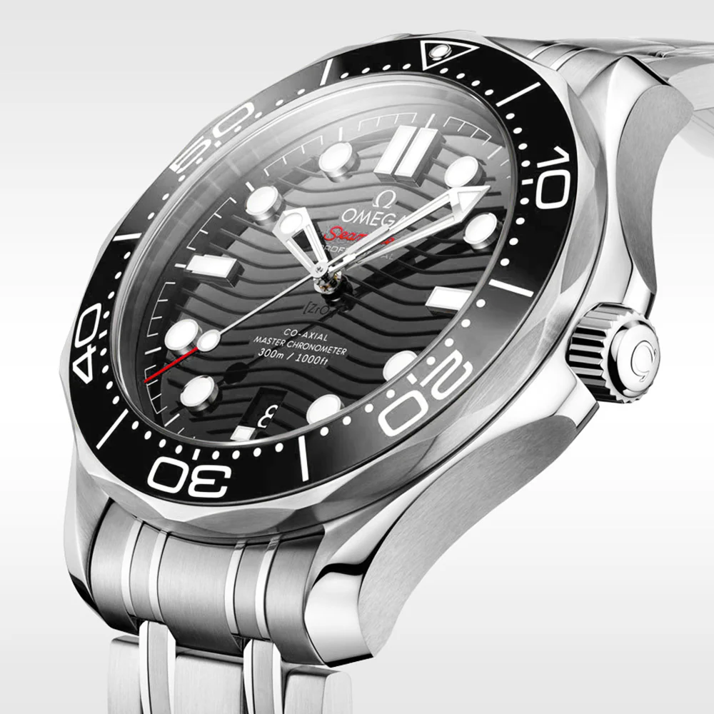 OMEGA Seamaster Diver 300m 42mm Black Dial Men's Bracelet Watch