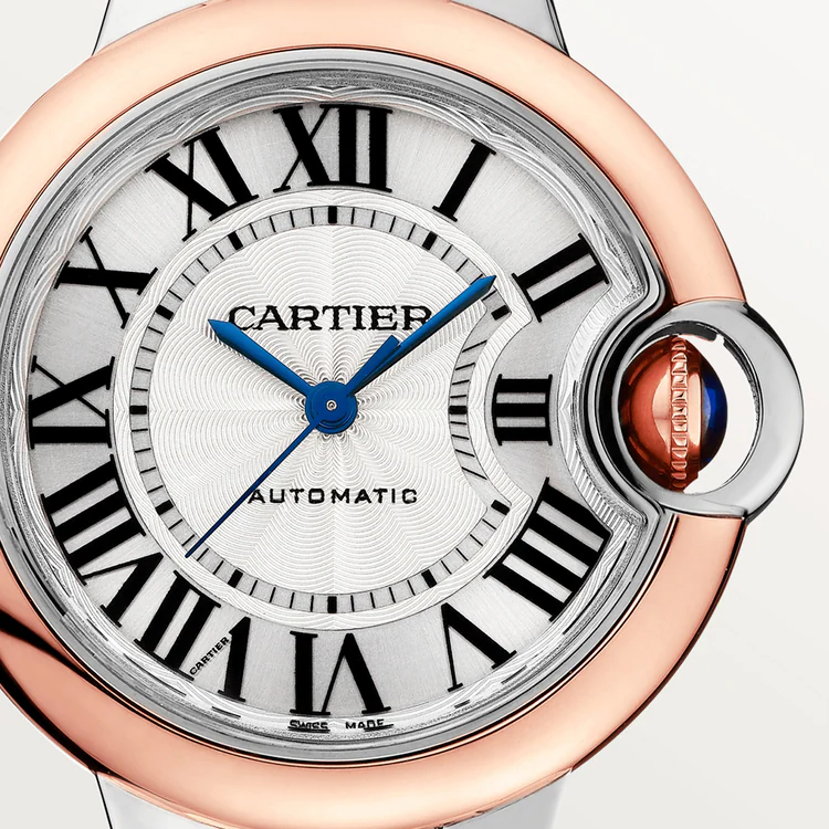 CARTIER BALLON BLEU Rose Gold Mix 33mm
