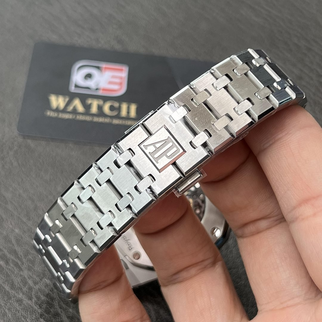 Audemars Piguet Royal Oak 15407ST.OO.1220ST.01 Grey Openworked Dial 41Mm Stainless Steel Super Clone