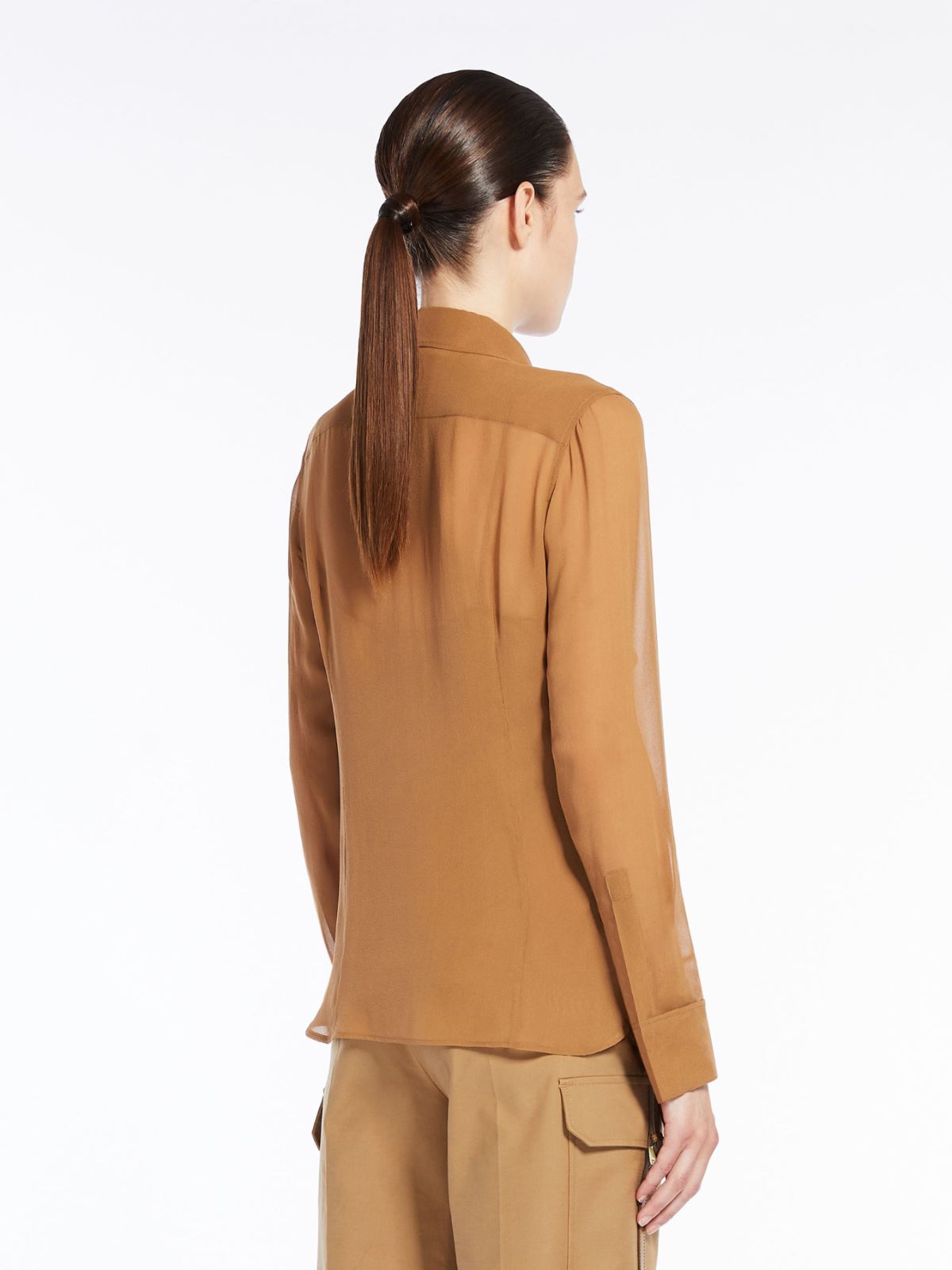 Silk georgette shirt