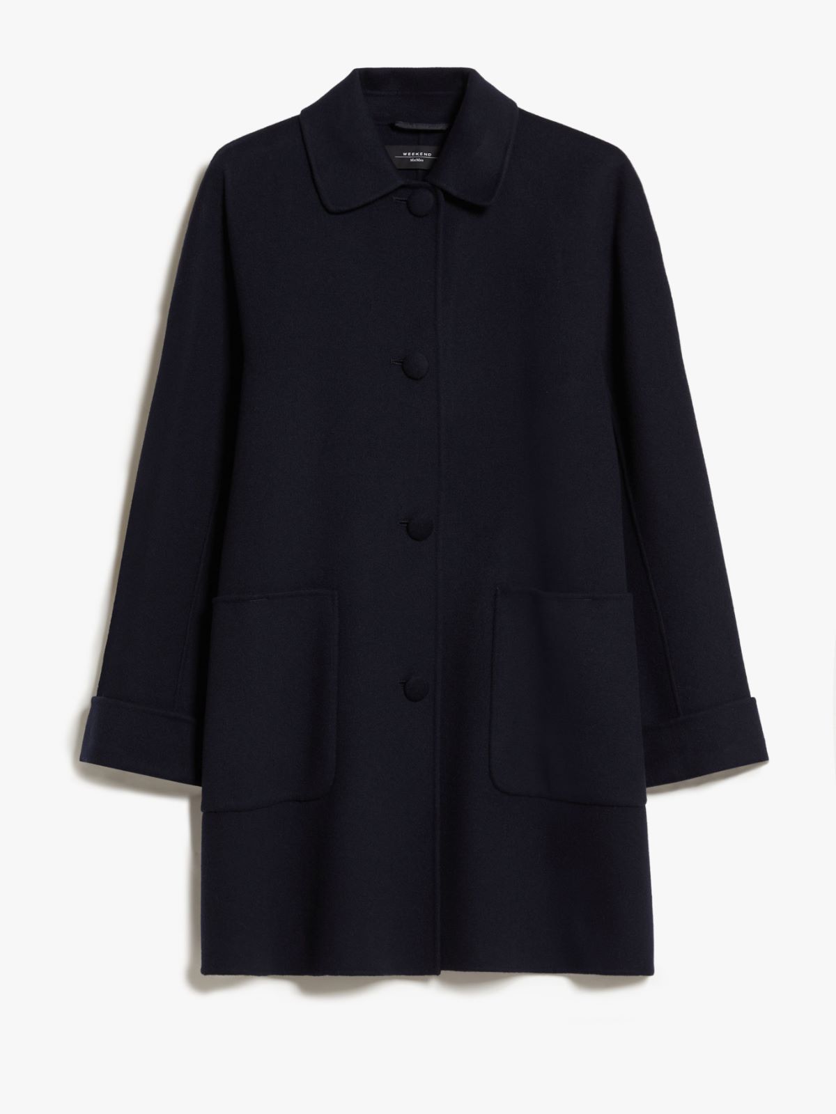 Double-faced wool coat