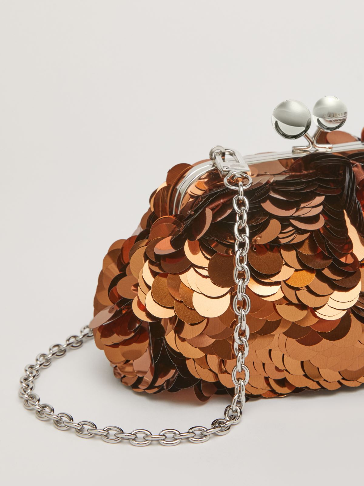 Small sequinned Pasticcino Bag