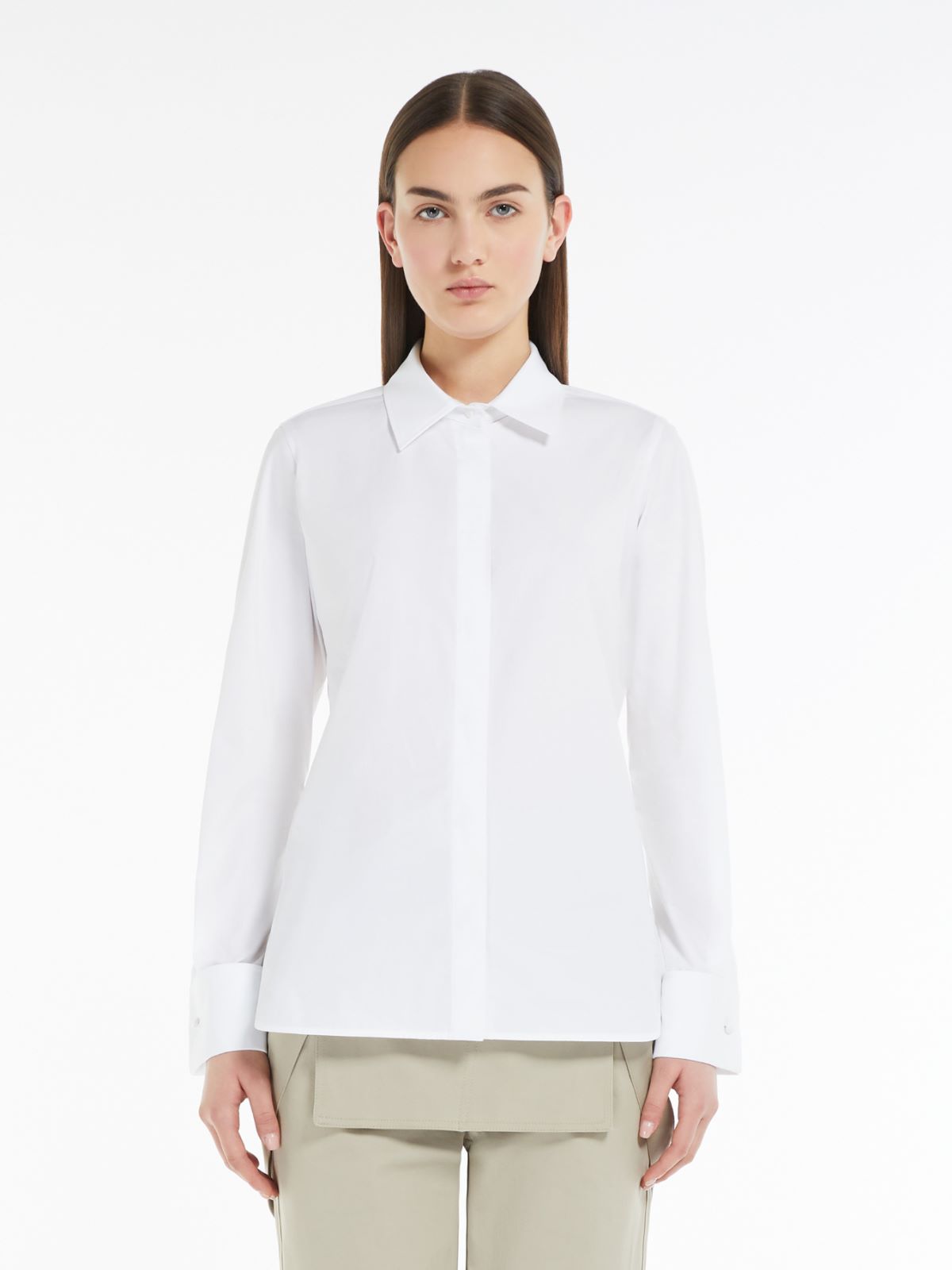 Men’s-style cotton shirt