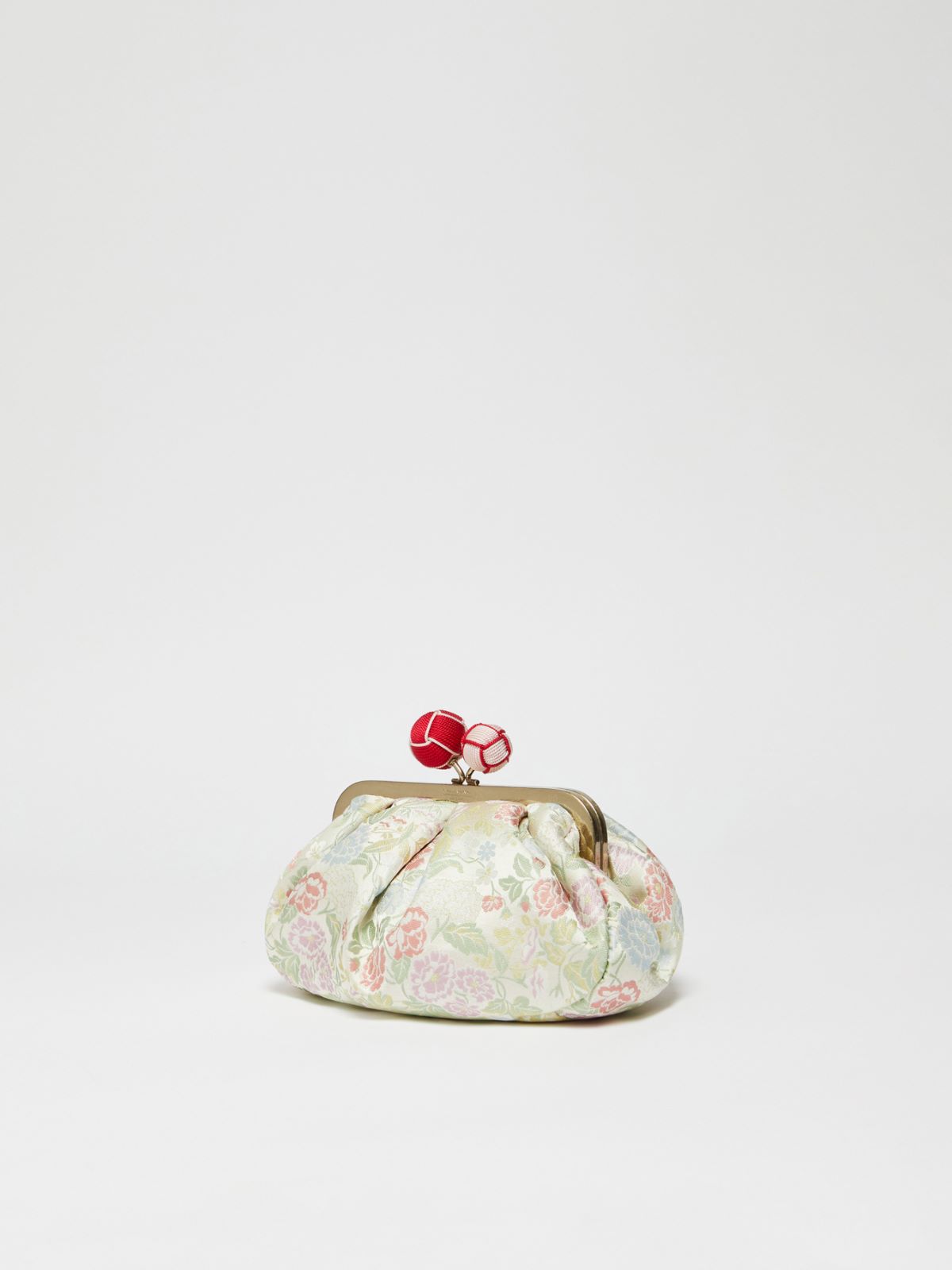 Small jacquard silk Pasticcino Bag