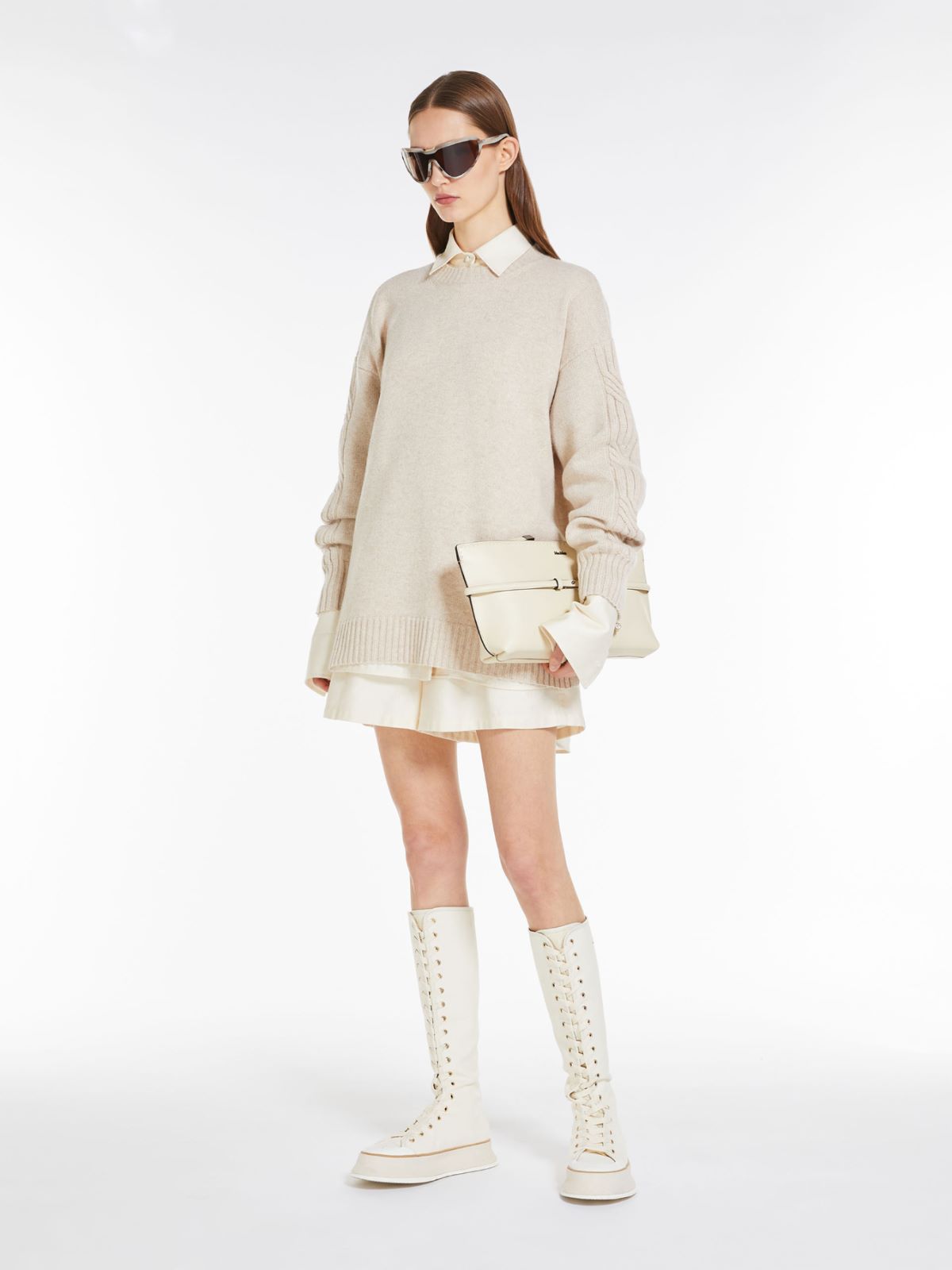 Cashmere yarn jumper