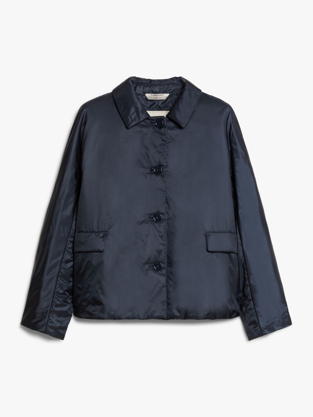 Water-repellent technical canvas jacket