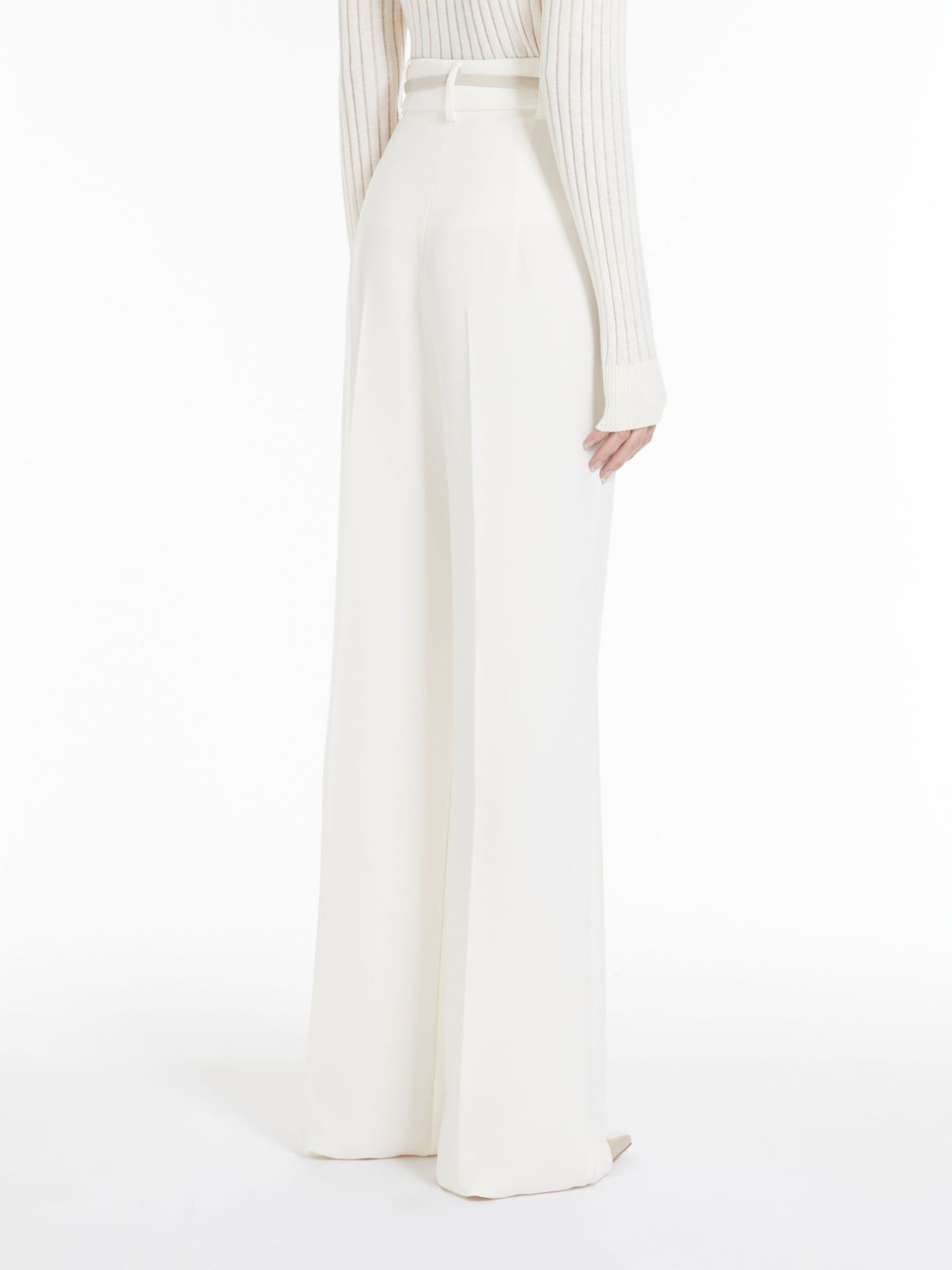 Flowing cady trousers