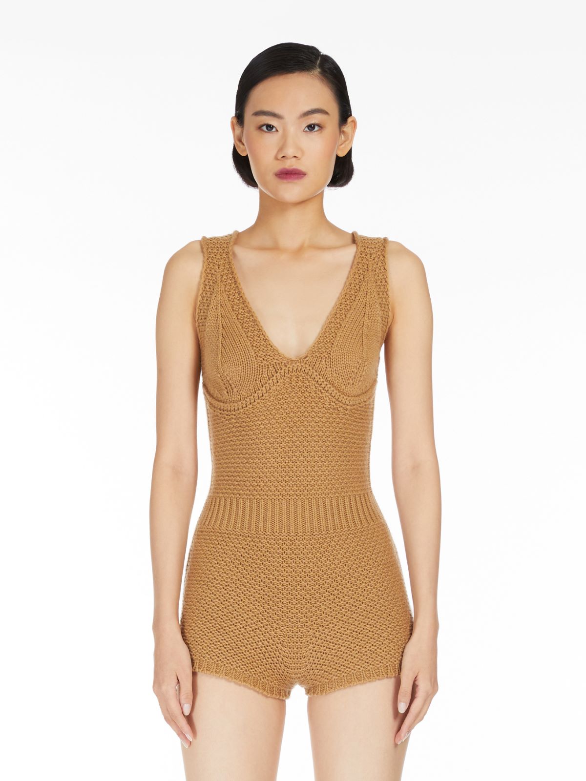 Bodycon knit jumpsuit