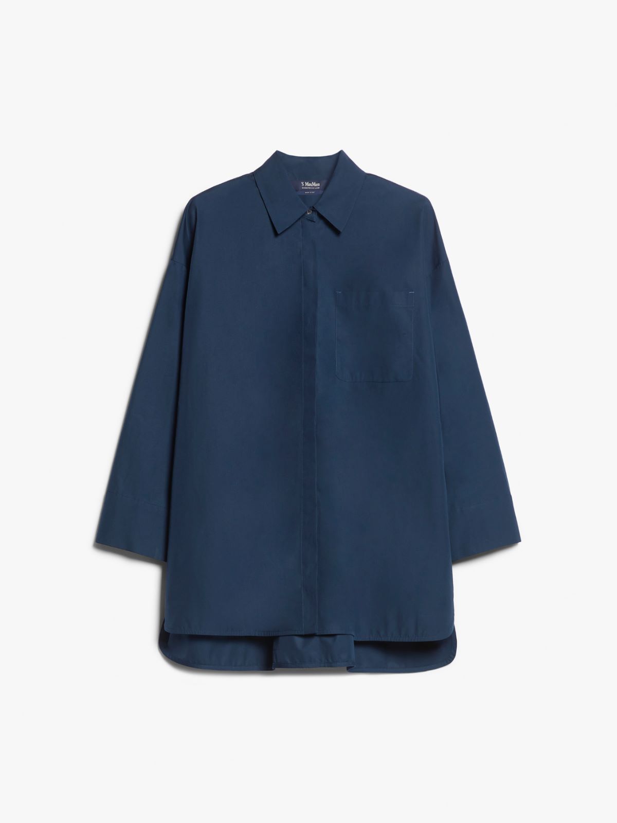 Cotton poplin blouse