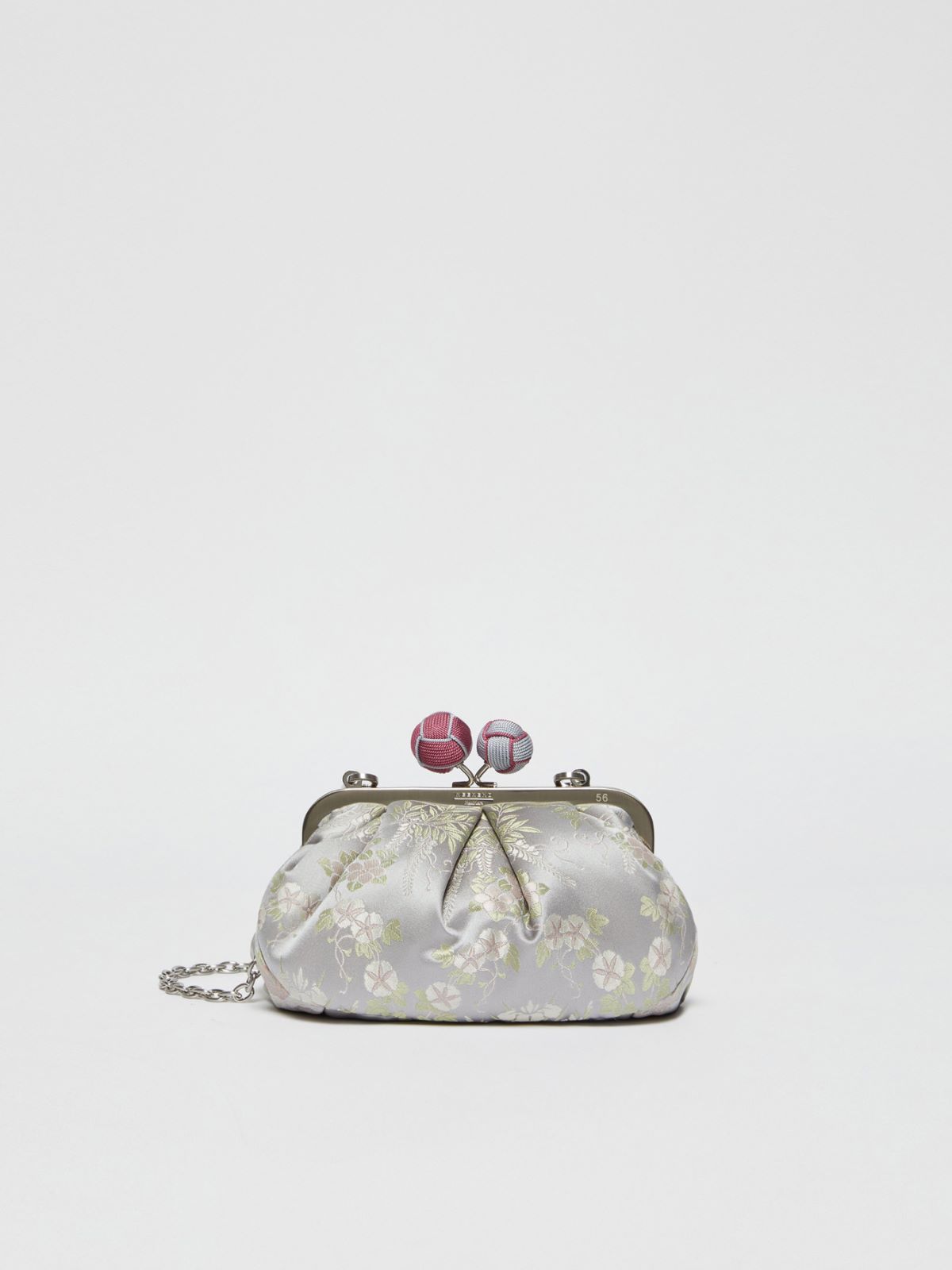 Small jacquard silk Pasticcino Bag