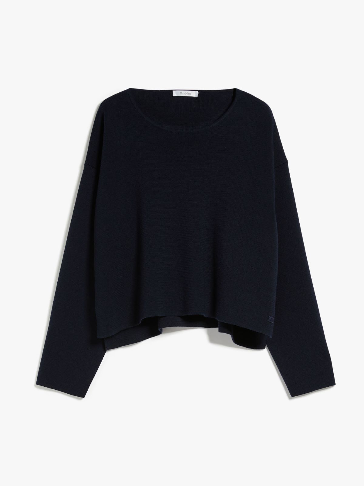 Boxy wool jumper