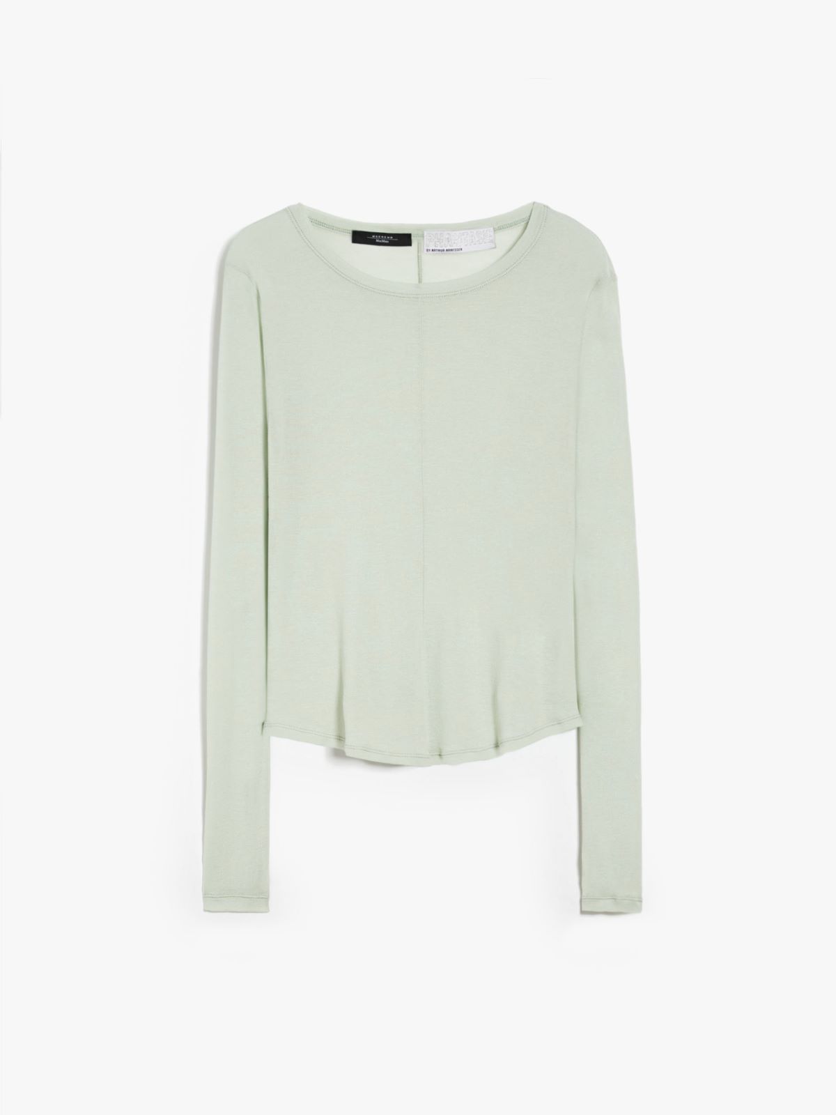 Cotton crepe jersey T-shirt