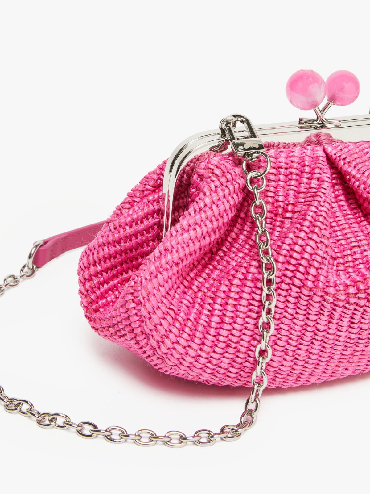 Small raffia-look Pasticcino Bag